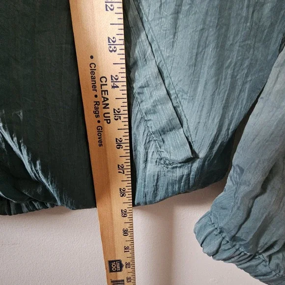 Vintage Russell Athletic Windbreaker Men's Size XL Green Full Zip‎ Made In USA - Picture 10 of 12